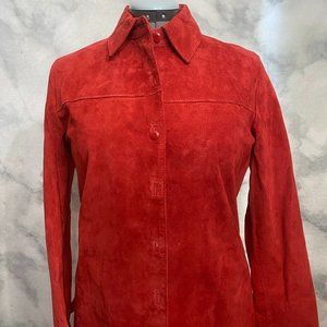 Pendleton Red Leather Women's Jacket